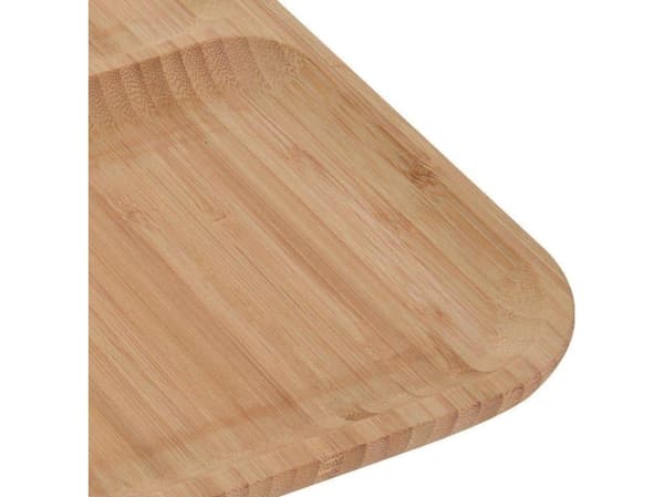 Excellent Houseware Treplate BAMBOO delt firkantet brettplate 30x30 cm