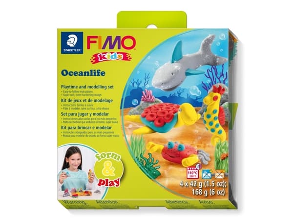 Fimo Kids F&P. Seaworld - (5 stk.)