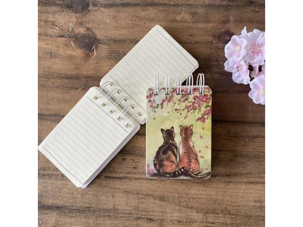 Incood Kolonotes A7 SSN32 Katter och blommor