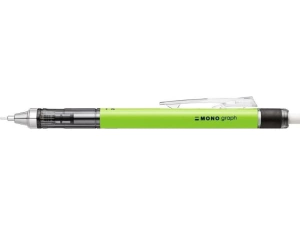 Tombow MONO graph, Grønn, Plast, Hvit, 0,7 mm, Rund, Plast