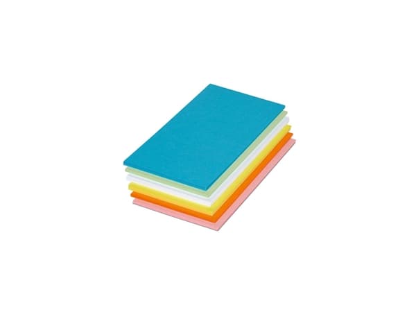 MAUL 6394099, Rektangel, Multifärg, papper, 150 g/m ^, 205 mm, 95 mm