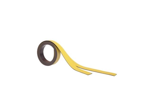 MAUL HEBEL Magneettinauha (W)15 mm x (L)1.000 mm, keltainen, kirjoitettavissa, leikattavissa kokoon, paksuus: 1 mm (65205-15)