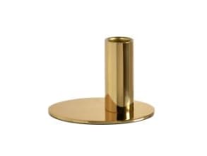 Lysestage Tide Ø10,7cmxH7,7cm Messing,6 stk/krt
