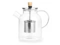 Miniatyrbilde 1 av 5: BEEM Teekanne 1500ml, Enkel tekanne, 1500 ml, Gjennomsiktig, Glass, 12 kopper, Bryggefilter
