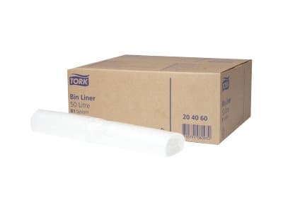 Tork - Sopkorgsinsats - 50 L - plast - transparent - paket med 25 - för P/N: 458000, 563000, 563008