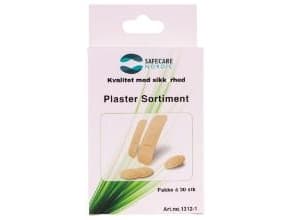 Førstehjælp Plastersortiment 30-Pak Med Forskellige Størrelser Brun,30 stk/pk