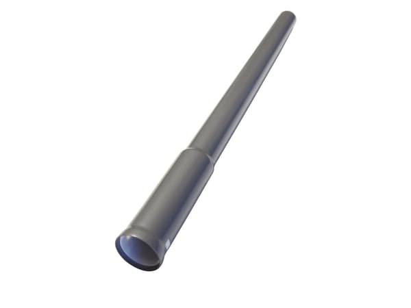 Rør Ø32 mm 50 cm Lige Aluminium til Støvsuger,stk