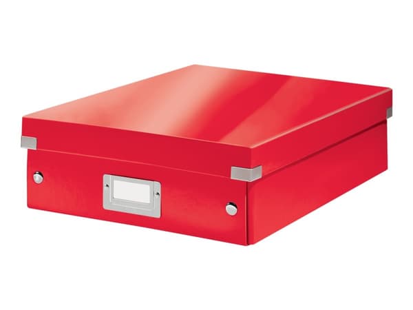 Organisaatiolaatikko Leitz Click & Store WOW Medium Red