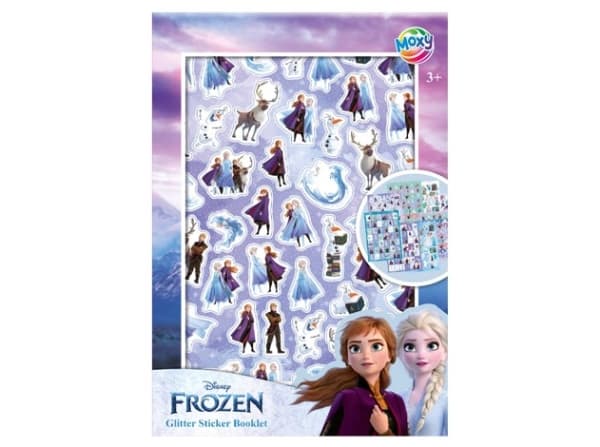 Frost, klistermärken med glitter