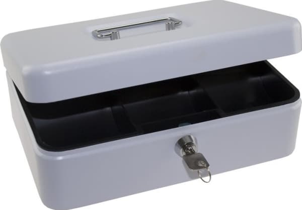 Cashbox bnt vit 90x180x250mm