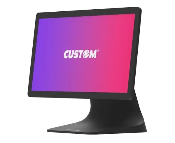 CUSTOM ARAGON, 38,1 cm (15"), 1024 x 768 pixlar, LCD, 350 cd/m², 140°, 130° Svart