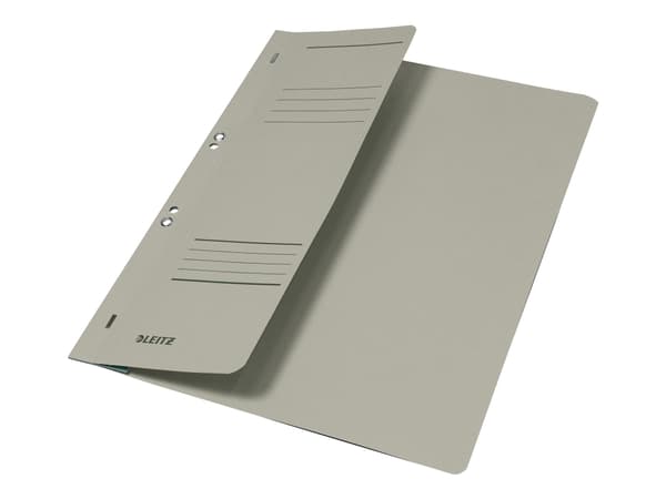 Leitz - Flat stangfil - for A4 (210 x 297 mm) - kapasitet: 170 ark - grå