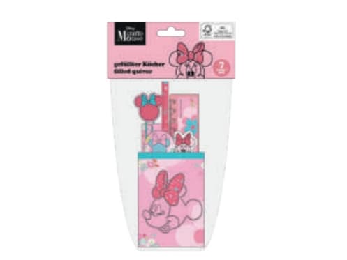 Undercover Minnie-Mouse, 7 styck, Multifärg