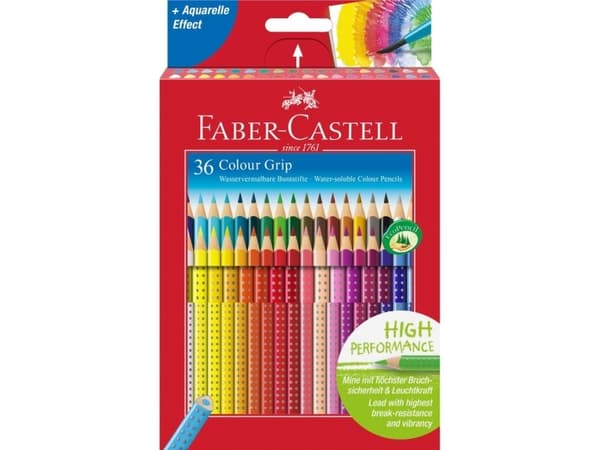 Faber-Castell 112442, Pehmeä, Monivärinen, 36 kpl