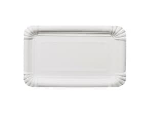 Pølsetallerken Verive L20xB13cm FSC Hvid,6 pk x 250 stk/krt