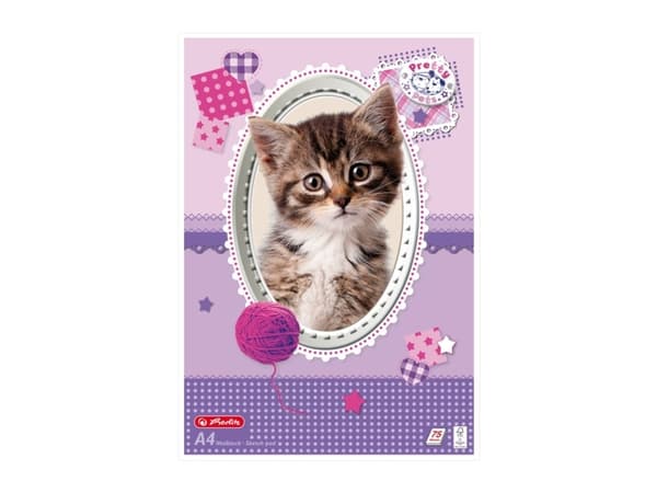 Herlitz 10089019, Flerfarget, A4, 75 ark, 70 g/m², Universell