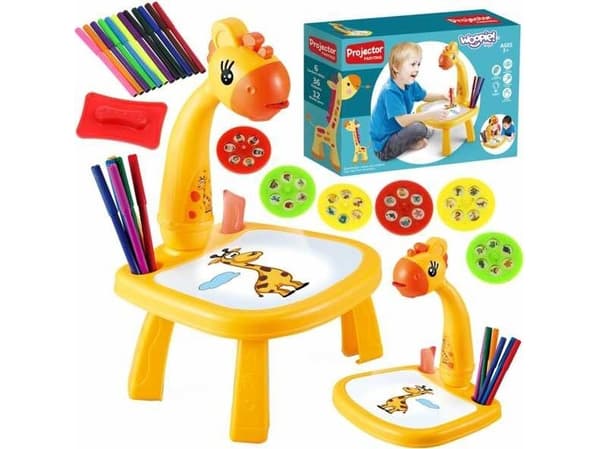 Woopie Drawing Board Kirahvi-projektori + Lumarko-merkit!