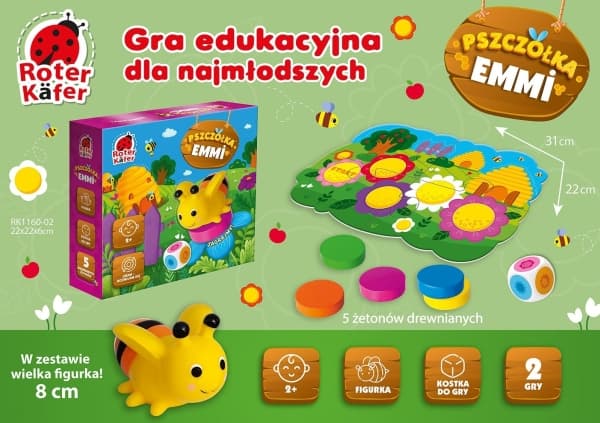 Roter Kafer Emmis pedagogiska bi-spel RK1160-02