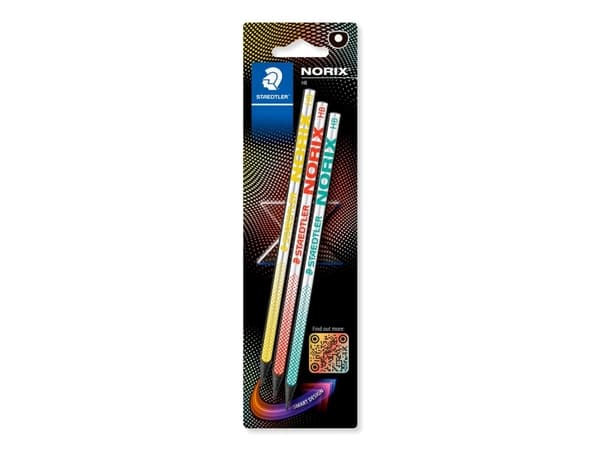 STAEDTLER lyijykynä Norix HB perse läpipainopakkaus (3)