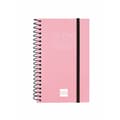 Miniatyrbild 2 av 2: Diary Finocam OPAQUE Pink Mini 7,9 x 12,7 cm 2025