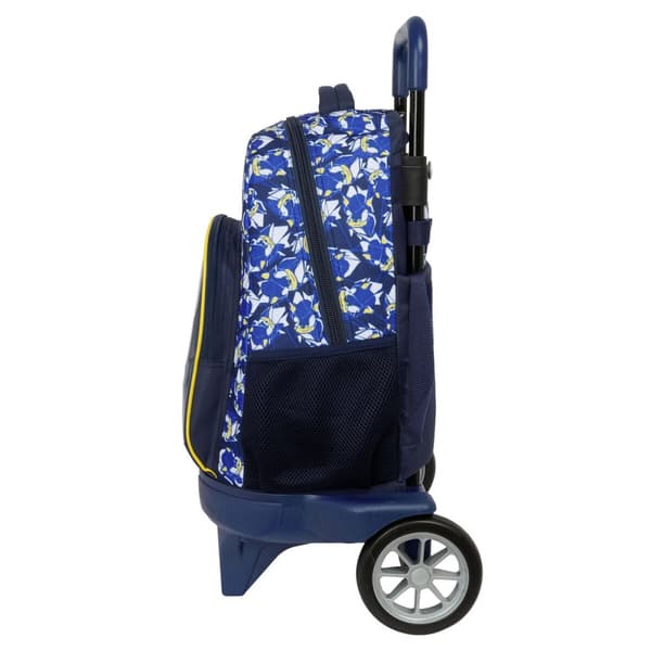School Rucksack with Wheels Safta City Blue 33 x 45 x 22 cm