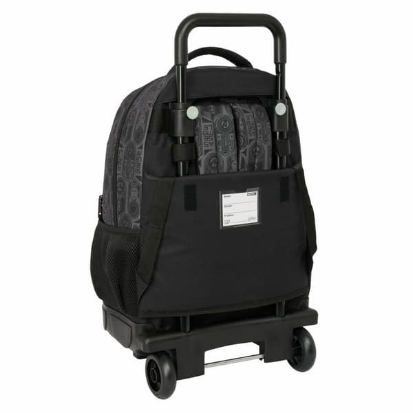 School Rucksack with Wheels The Avengers Vendetta Black 33 x 45 x 22 cm