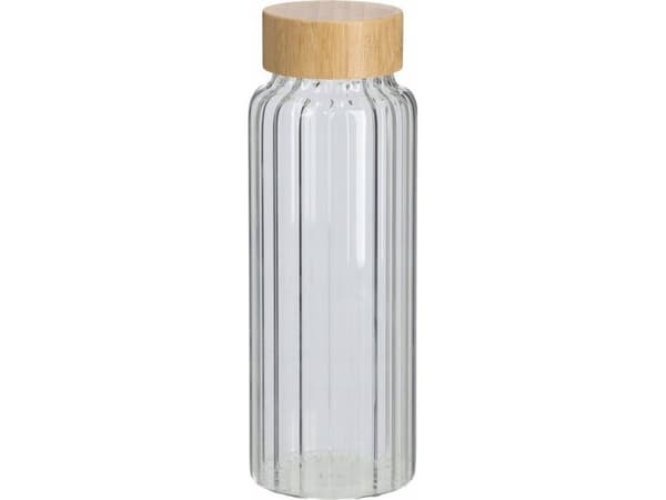 Zellerflaske med tettsittende bambuslokk, 1000 ml