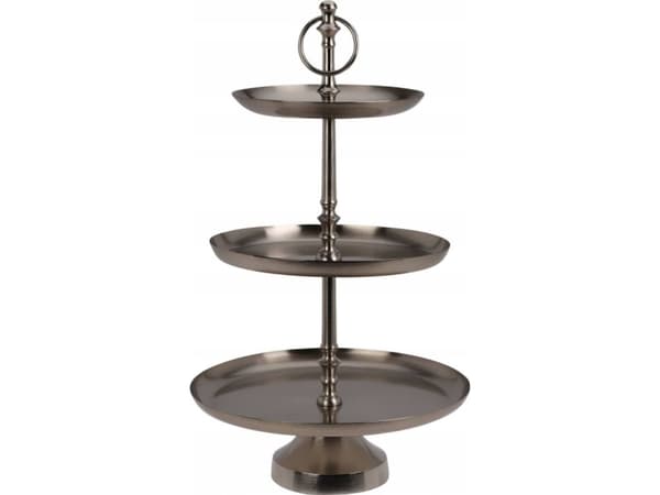 Home Styling Collection Metalowa patera 3 poziomy, 50 cm