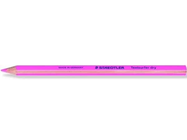 STAEDTLER Textsurfer dry - Färgpenna - vax - neonrosa - 4 mm