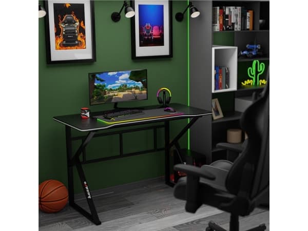 Työpöytä Huzaro Huzaro Hero 1.6 sort 120 cmx60 cm