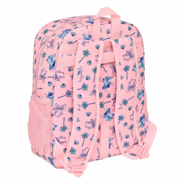 School Bag Lilo & Stitch Beach Pink 32 x 38 x 12 cm