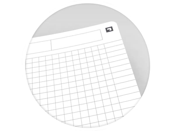 Notesbog, Oxford International Notebook, A4, 5 x 5 mm, 80 ark, 80 g, kvadreret