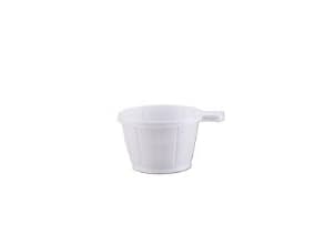 Kaffekop 20cl Ø84xH54mm PS Med Hank Hvid,50 stk/ps - (50 stk.)