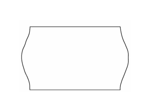 Etikett Meto 32x19mm vit icke-perm. självhäftande 1 1000st/rulle - (30 st.)