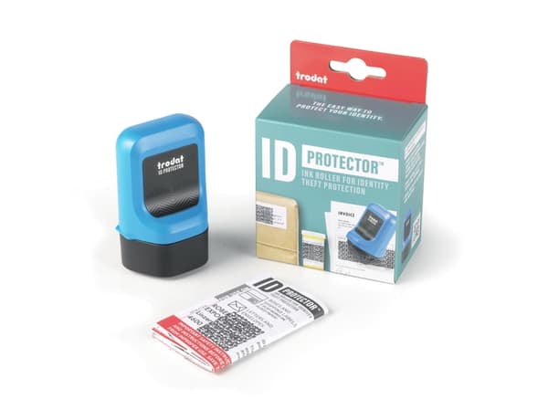 Trodat ID Protector, Blå, 50 mm, 80 mm, 43,9 g