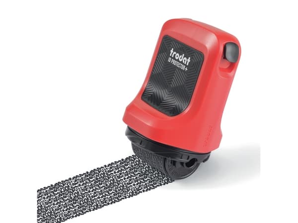 Trodat ID Protector, Rød, 50 mm, 80 mm, 47,6 g