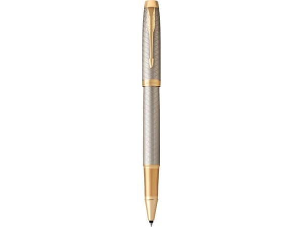 Parker IM, Tynn penn, Gull, Sølv, Svart, Messing, Gull, Rustfritt stål, Fint, Ambidekstriøs