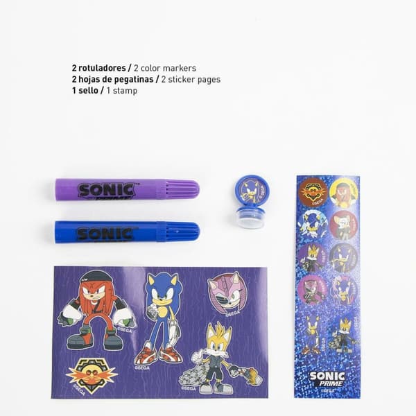 Stationery Set Sonic