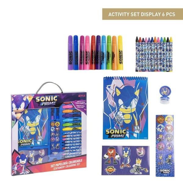 Stationery Set Sonic
