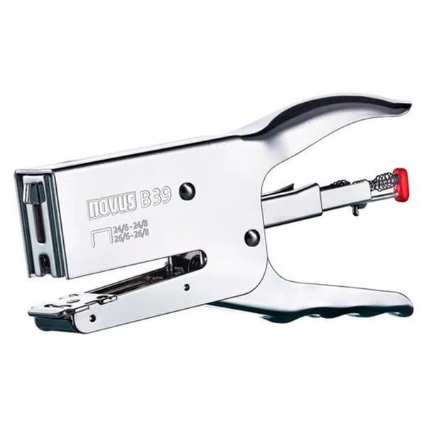 Stapler Novus B 39 Silver (10 Units)