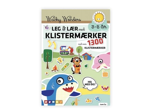 Wacky Wonders - Leg & Lær med Klistermærker