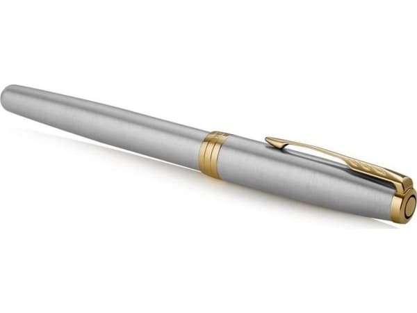Parker 1931504, Sort, Gull, Rustfritt stål, Blå, Metall, Rustfritt stål, Gull, Rustfritt stål, Rund spiss, Gullbelagt stål