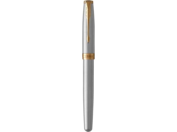 Parker 1931504, Sort, Gull, Rustfritt stål, Blå, Metall, Rustfritt stål, Gull, Rustfritt stål, Rund spiss, Gullbelagt stål
