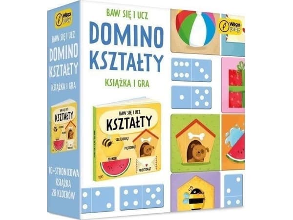 Foksal *****Köp och lär Domino-former 98688