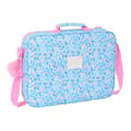 Miniatyrbild 1 av 3: School Satchel Vicky Martín Berrocal Paraíso Pink Light Blue 38 x 28 x 6 cm