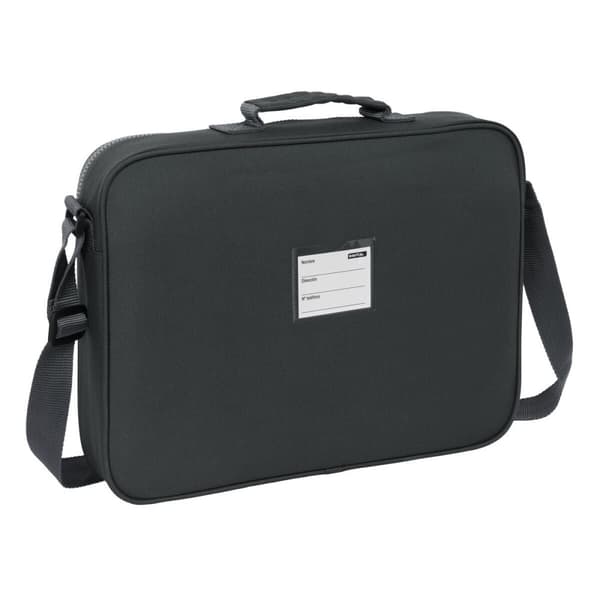 School Satchel Real Madrid C.F. Grey 38 x 28 x 6 cm