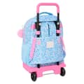 Pikkukuva 2 / 3: School Rucksack with Wheels Vicky Martín Berrocal Paraíso Blue Pink 33 x 45 x 22 cm
