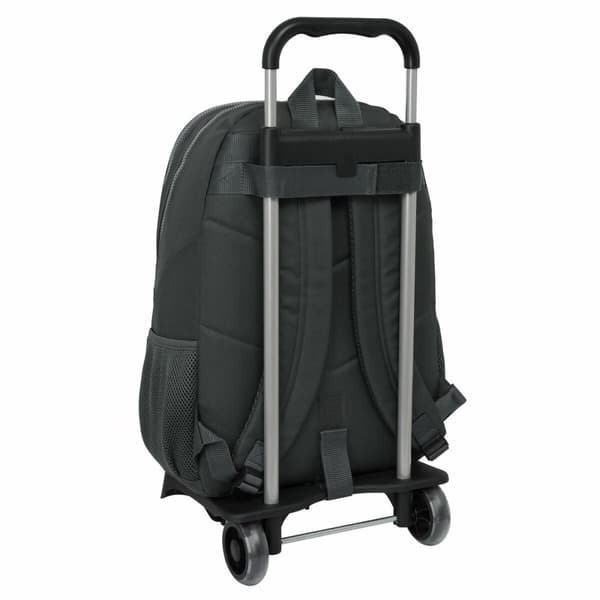 School Rucksack with Wheels Real Madrid C.F. Grey 32 x 44 x 16 cm