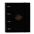 Pikkukuva 2 / 2: Ring binder BlackFit8 Old school Black Grey 27 x 32 x 3.5 cm