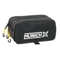 Miniatyrbild 1 av 4: Triple Carry-all Munich Topo Black 21,5 x 10 x 8 cm